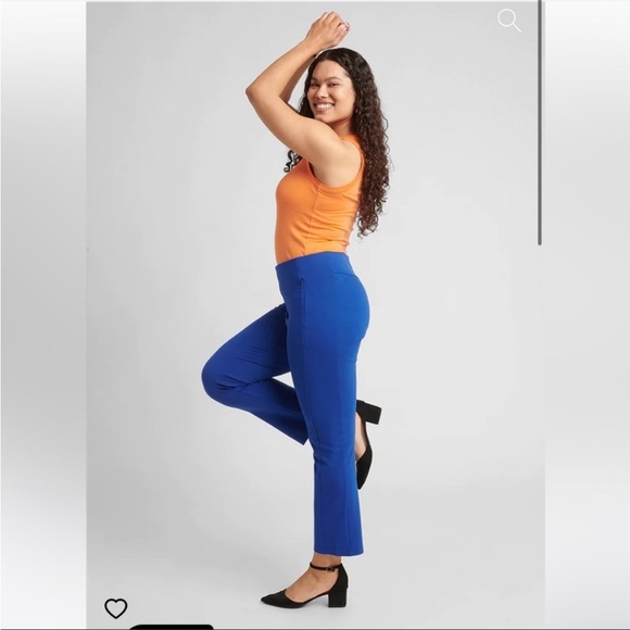 Betabrand Dress Yoga Pants, Blue, size Medium Long - Picture 12 of 12